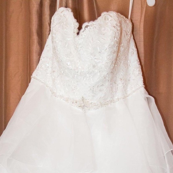 Wedding Dress corset back plus size - Picture 2 of 8